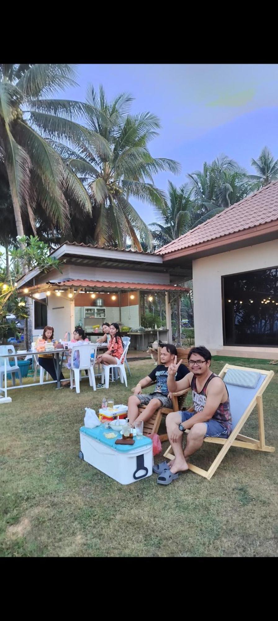 Baan Be Beach Lang Suan Bagian luar foto